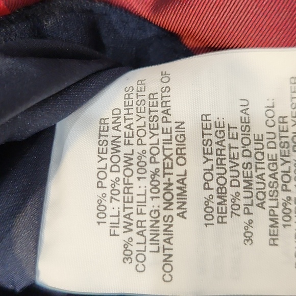 J. Crew Red & Navy Buffalo Plaid Down Puffer Vest Size Small - Picture 14 of 14